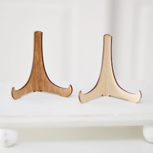 Mini Stand | Tiered Tray Sign Stand | Mini Sign Stand | Mini Easel | Cross Stitch Easel | Wedding Photo Stand | Embroidery Display Stand