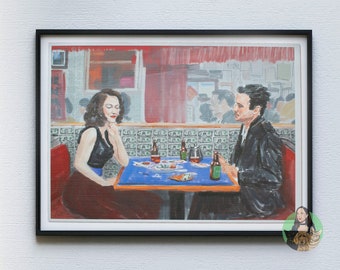 Mrs. Maisel | Love | Romance | post art | Wall art | home decor | Art Print Collection |