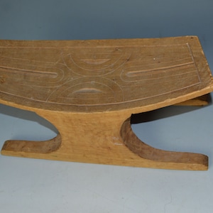 vintage carved Suriname stool Tribal South Latin American Antiques