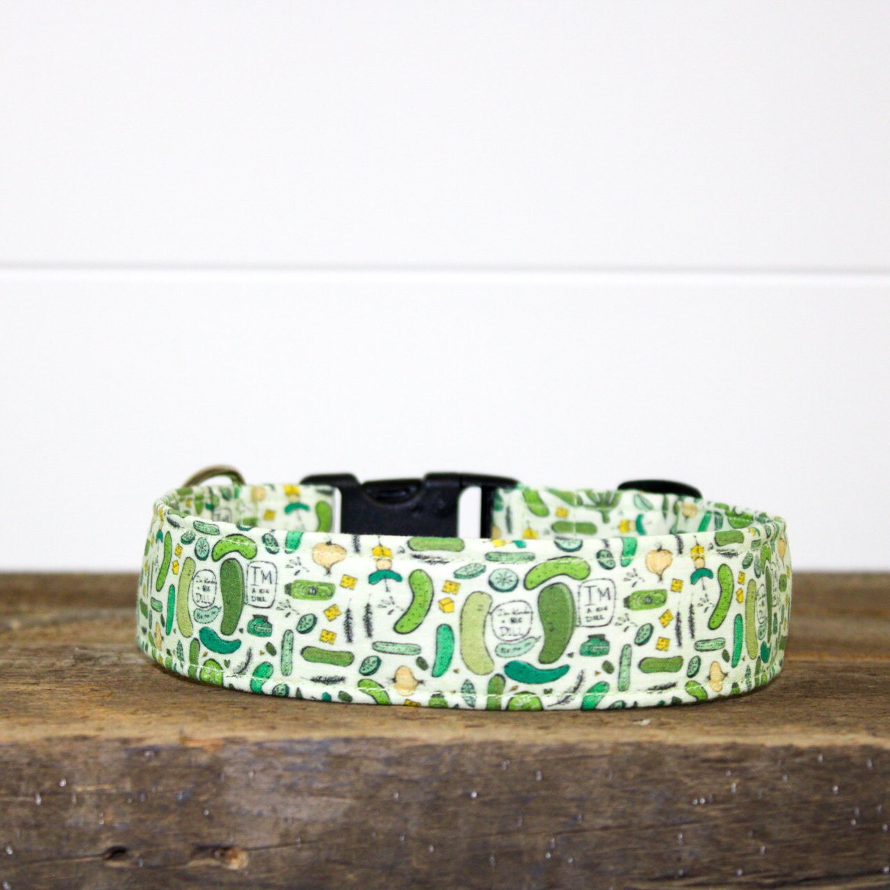 Dog Collar/ Pickle Dog Collar/ Food Dog Collar/ Fabric Dog Etsy