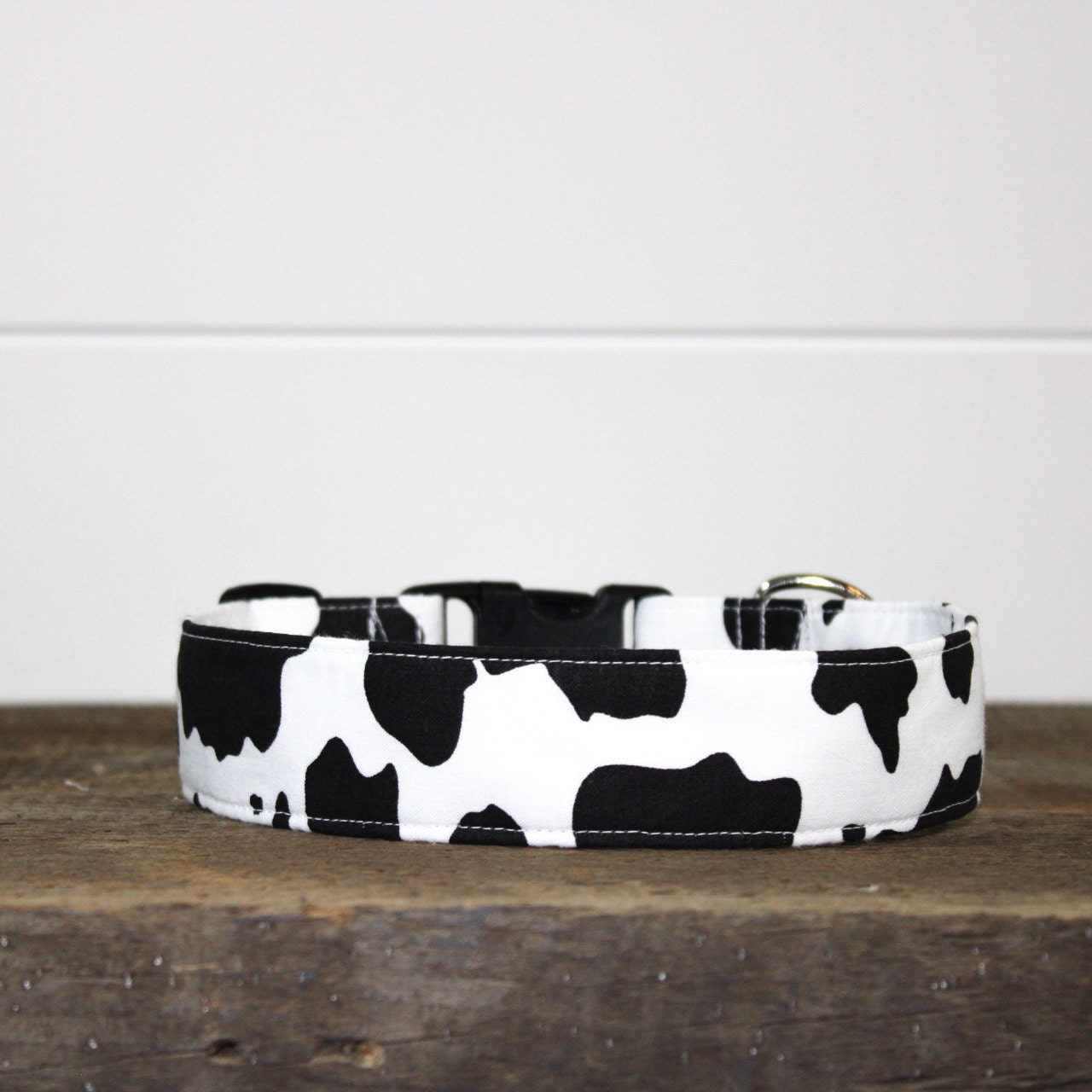Cow print dog collar Clearance