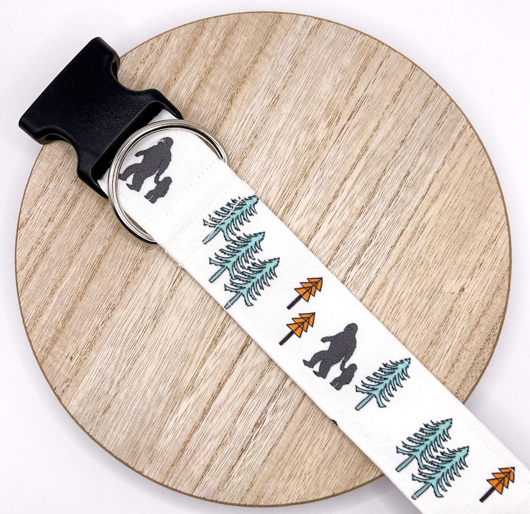 Dog Collar/ Bigfoot Dog Collar/ Mythical Creature Dog Collar/ Yeti Dog