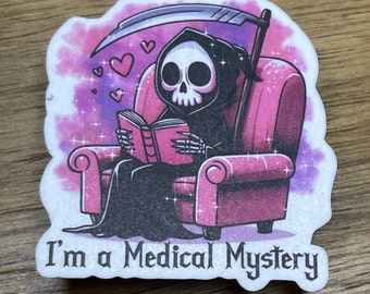 I'm a Medical Mystery Sticker | Chronic Illness Awareness, Spoonie