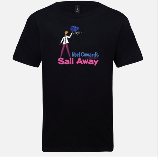 Sail Away (black shirt)