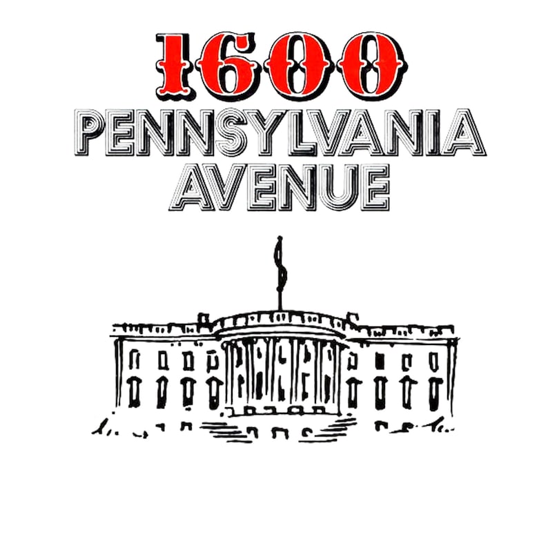 1600 Pennsylvania Avenue Etsy