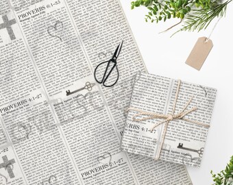 The North Pole Newspaper Wrapping Paper