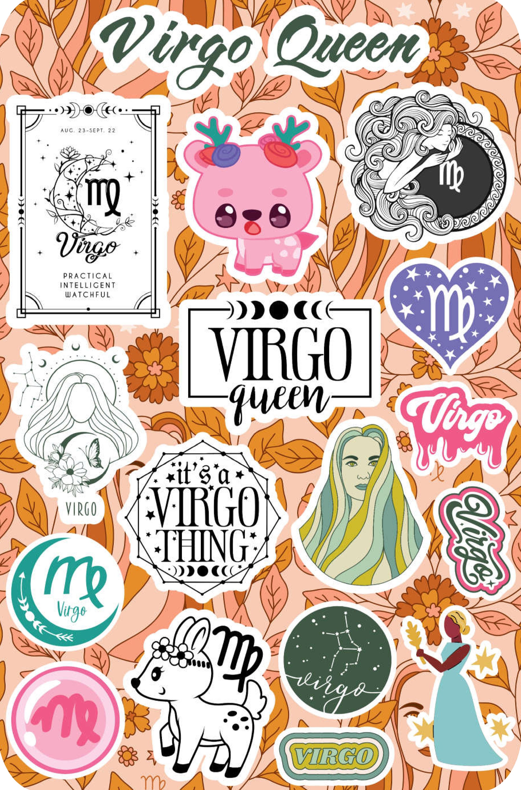 12 Fogli Adesivi UV DTF Per Tazze – Segni Zodiacali Scorpione, Bilancia, Leone, Vergine – Decorazione Strofinabile Per Bottiglie E Contenitori