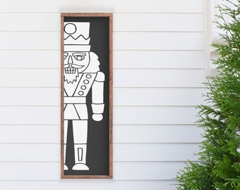 Christmas Nutcracker Farmhouse Sign 2 sizes available, Christmas Sign, Farmhouse Christmas, Nutcracker Decor, Nutcracker Soldier