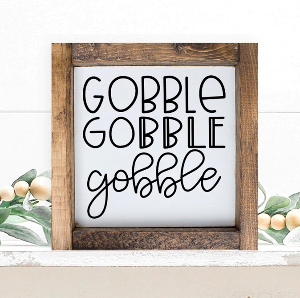 Thanksgiving Mini Signs 6x6 Farmhouse Style Sign - Etsy