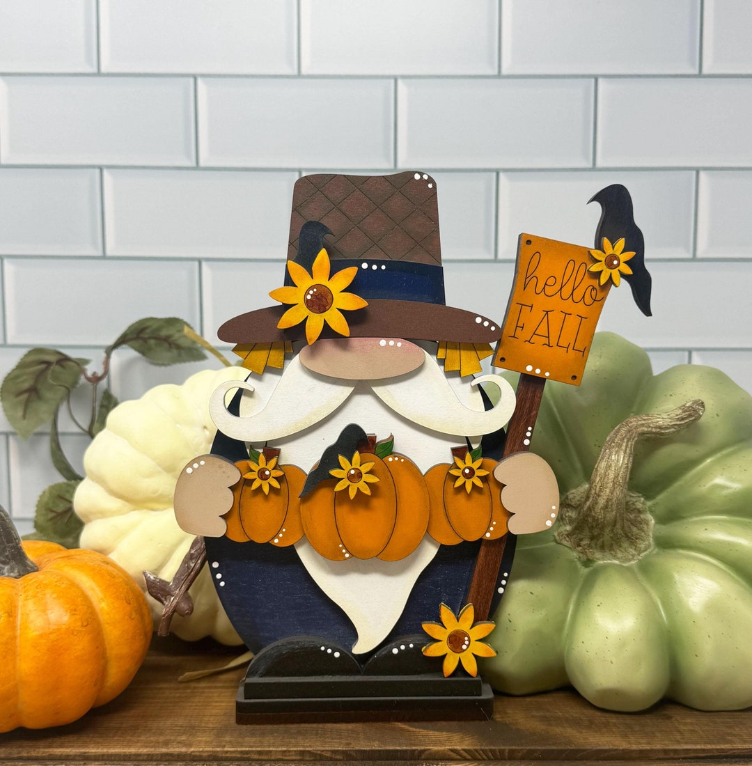Hello Scarecrow Fall Quilted Table Topper NCU0NNT1233