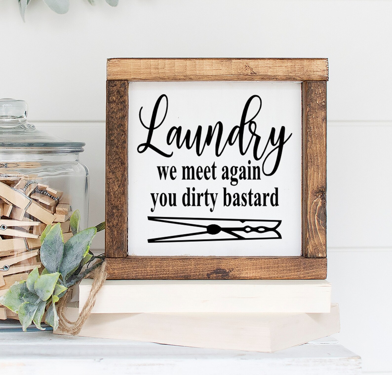 Funny Laundry Room Mini Collection 6x6 Farmhouse | Etsy