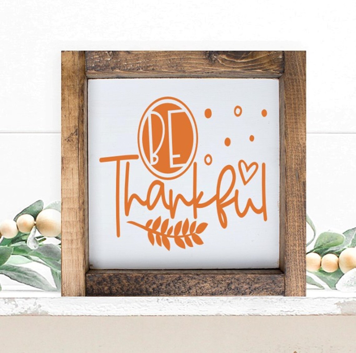 Thanksgiving Mini Signs 6x6 Farmhouse Style Sign - Etsy