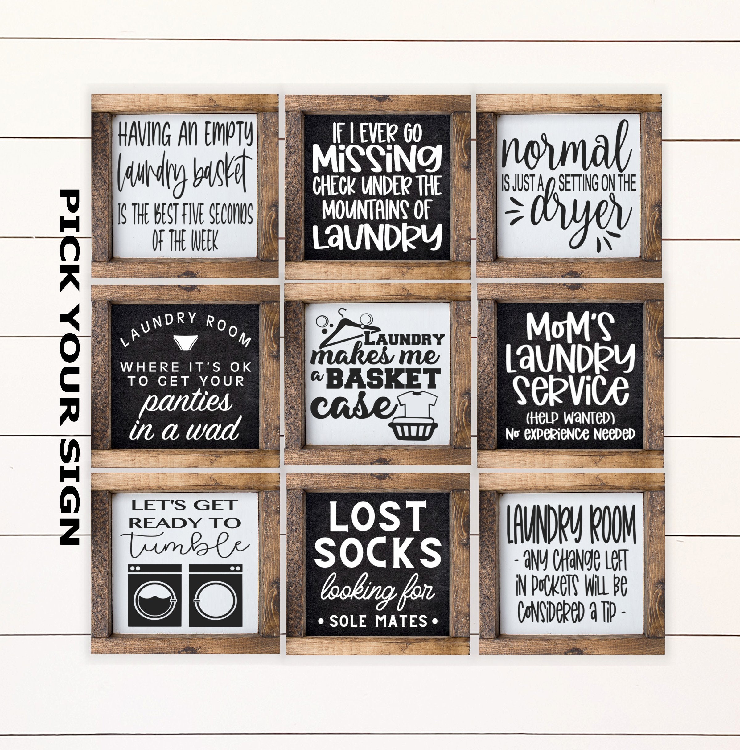 Funny Laundry Sign - Etsy Funny Laundry Sign - Etsy