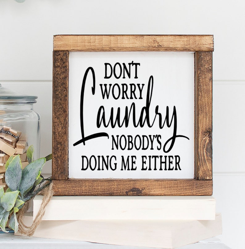 Funny Laundry Room Mini Collection 6x6 Farmhouse | Etsy