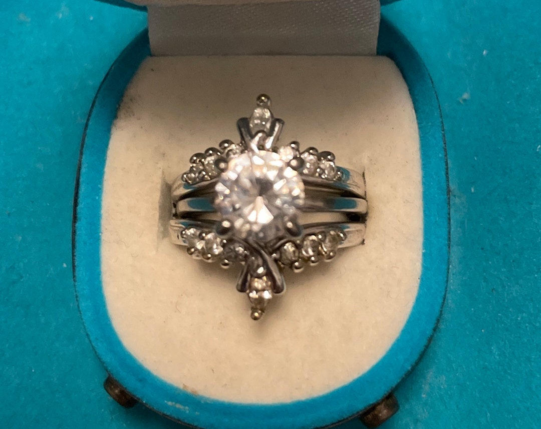 3 Piece Ring Set NV 925 Sz 6/5.5 Etsy