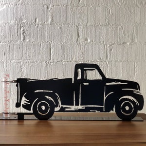 Vintage Truck Rain Gauge
