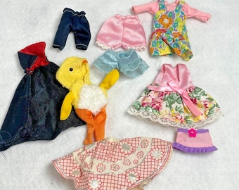 Barbie Little Sister Kelly Clothing Lot of 9 - Costume, Skirt, Top, Dress, Pants