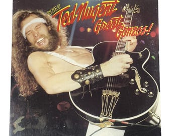 Best Of Ted Nugent Great Gonzos! Vtg 1981 Vinyl LP 1970s Classic Hard Rock