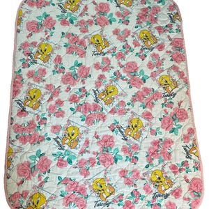 Tweety Bird Blanket Vintage Quilt - Etsy