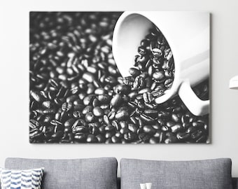 Cup O' Joe - Fotografía artística - Decoración rústica del hogar - impresión de la foto del café