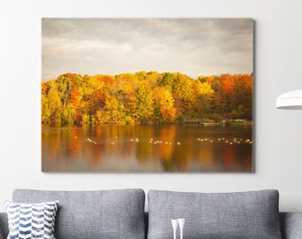 Lago de Lucerna 2 - Fotografía del paisaje - Decoración del hogar rústico impresión de fotos