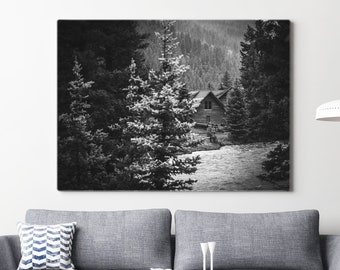Country Cabin Getaway - Fotografía Artística - Rustic Home Decor Photo Print - SELLER FAVORITE