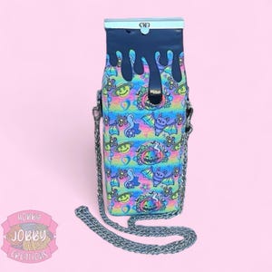 Juice Carton Bag, Milk Carton Bag, Unique Bag, Shaped Bag, Goth Bag, Bat Bag, Pumpkin Bag, Rainbow Bag
