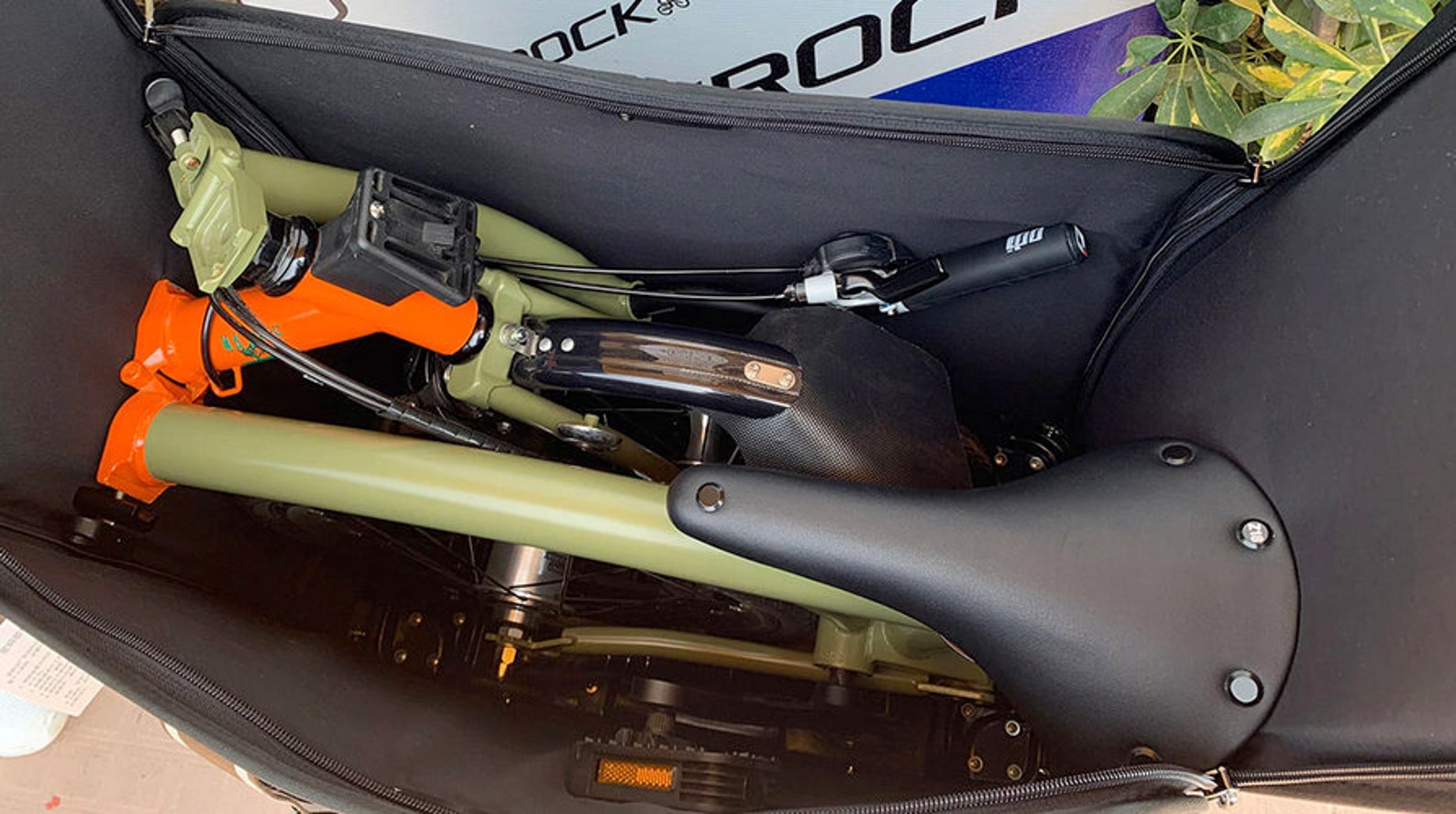 Folding Semi Hard Travel Case for BROMPTON converts into a Etsy