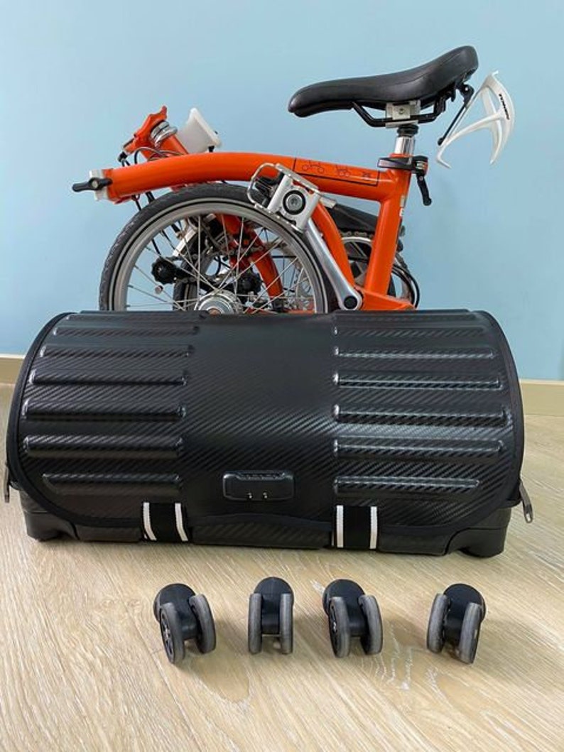 Folding Semi Hard Travel Case for BROMPTON converts into a Etsy