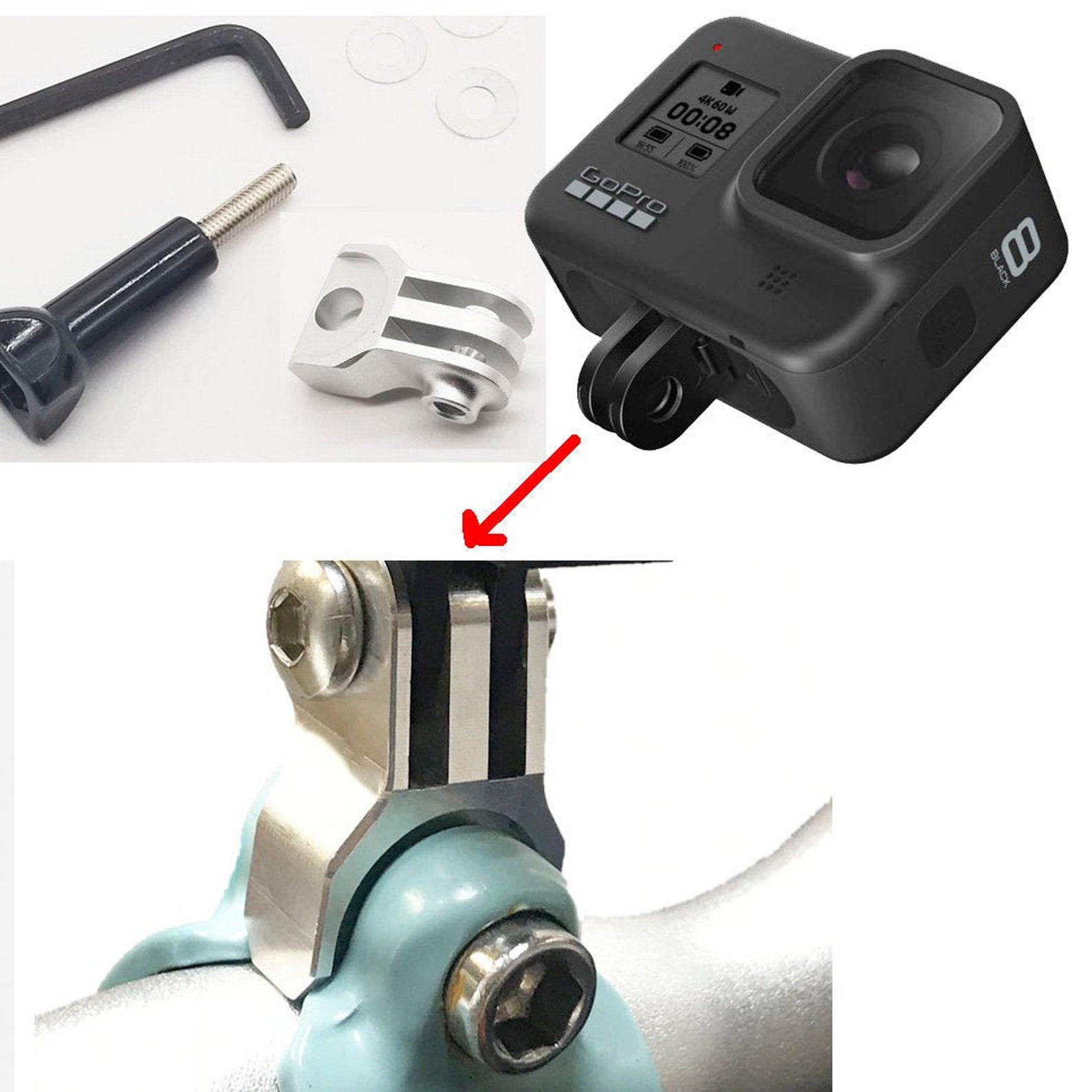 brompton gopro mount