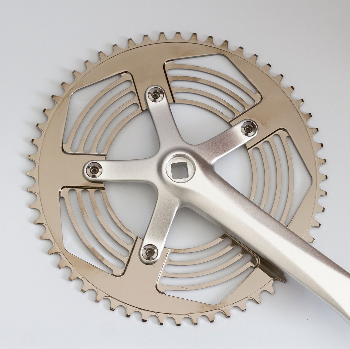 Custom 56T Chainring For BROMPTON Metallic Grey Etsy