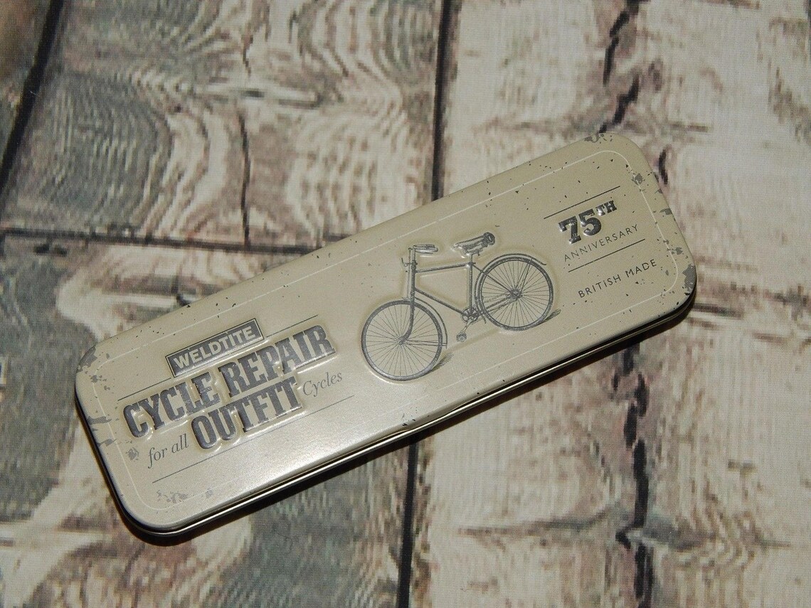Bicycle repair kit in a vintagelook aluminium box 15in1 Etsy