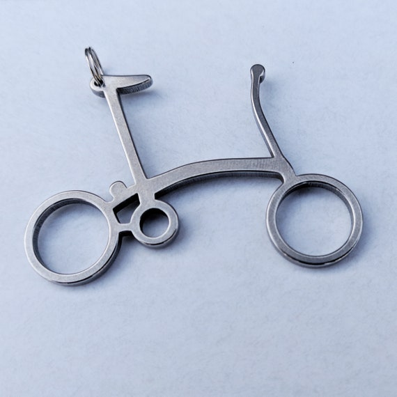 BROMPTON Keychain Aluminium Lightweight CHRISTMAS GIFT Present Folded