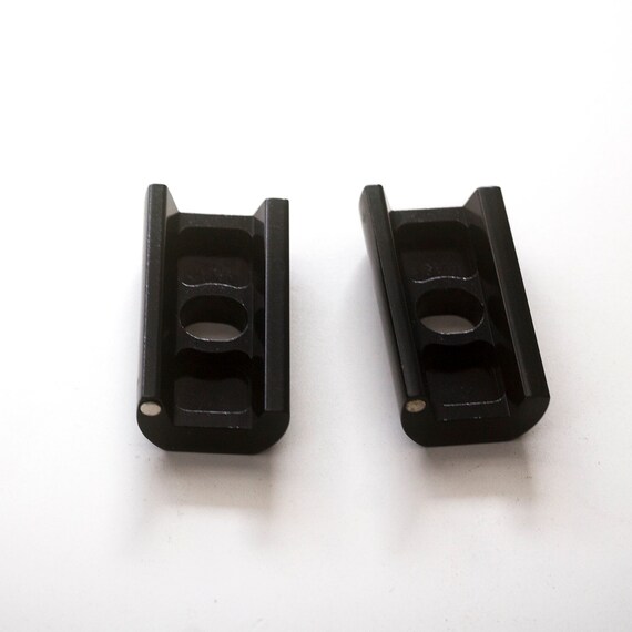 2 x Magnetic Hinge Clamp Plates For BROMPTON BLACK Clamp Levers HING-CLAMP-BL 