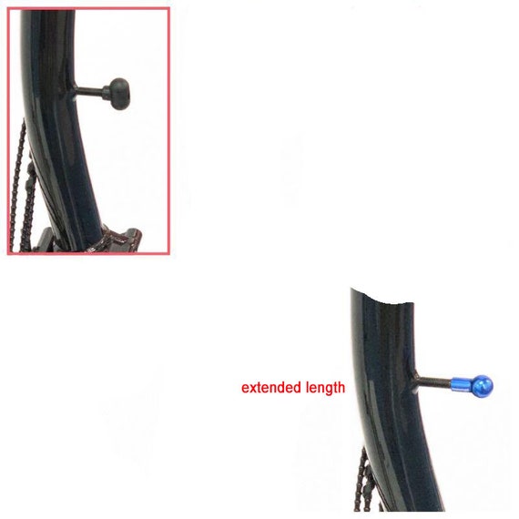 Gancio Di Bloccaggio In Carbonio Per Brompton – Fermastelo E Fibbia Forcella