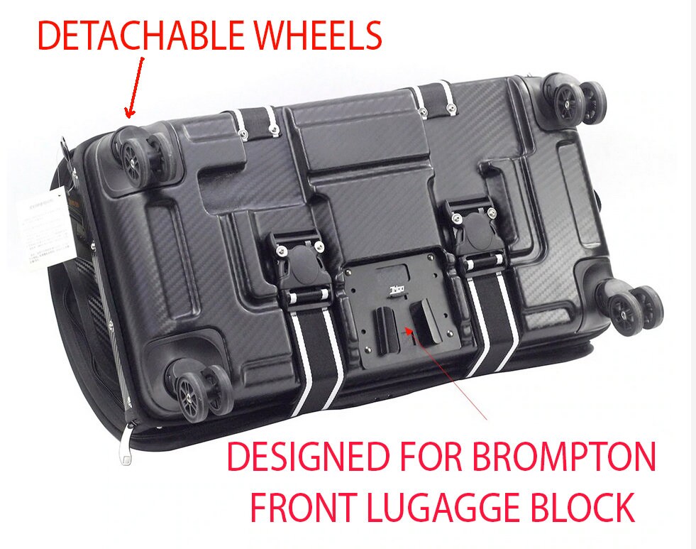 Folding Semi Hard Travel Case for BROMPTON converts into a Etsy