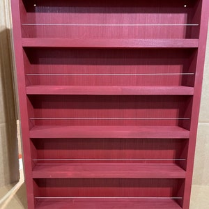 Red essential oil rack, craft rack, thread rack, nail polish rack