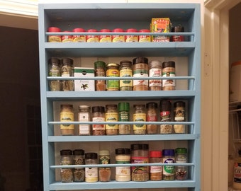 Spice Rack Door Mounted Spice Rack Pantry Door Spice Rack Etsy