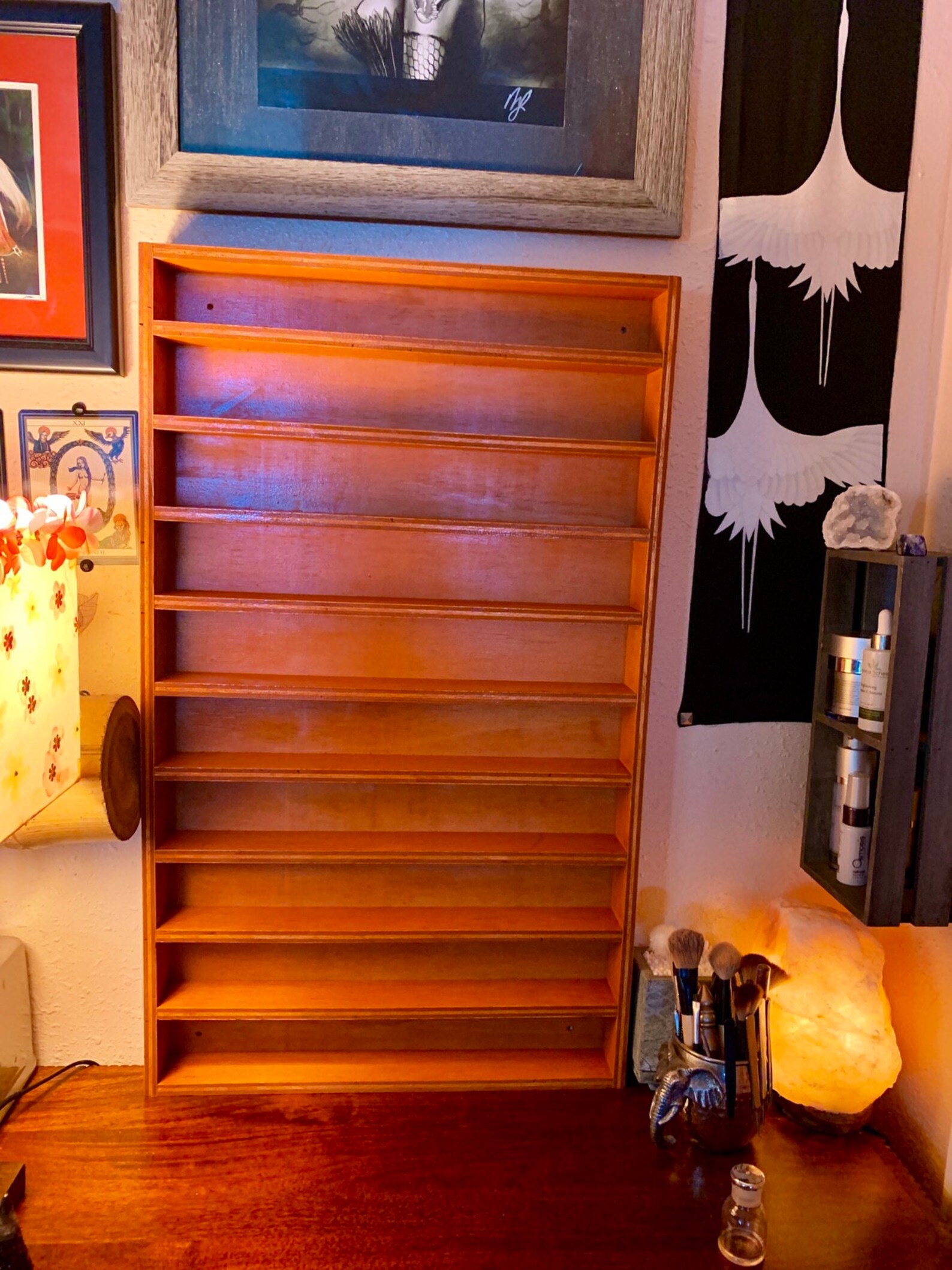 Eyeshadow Storage Rack Makeup Rack Thread Spool Holder Etsy