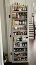 Full Pantry Door Spice Rack 