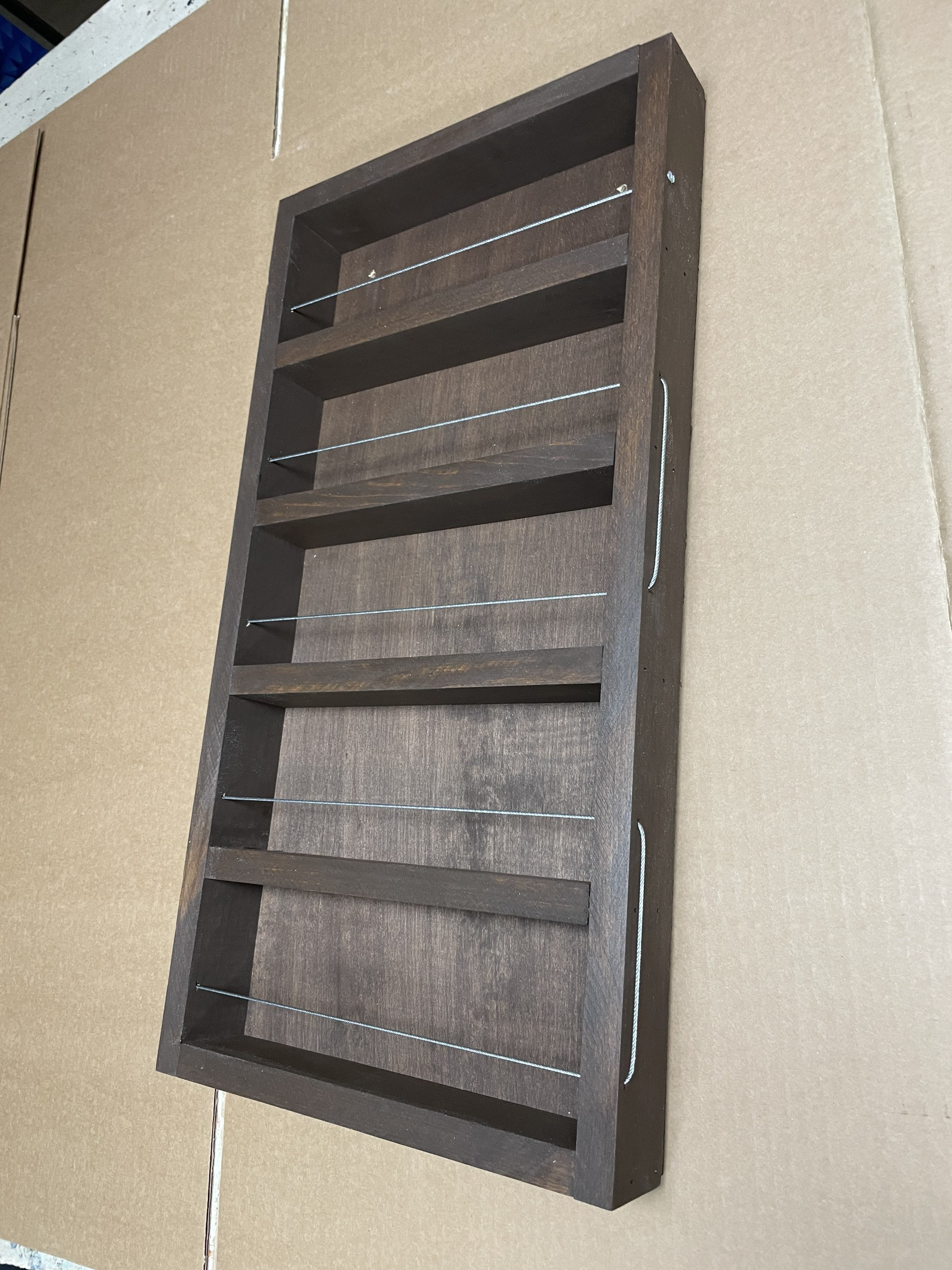 Rustic Rack Dark Walnut | Etsy