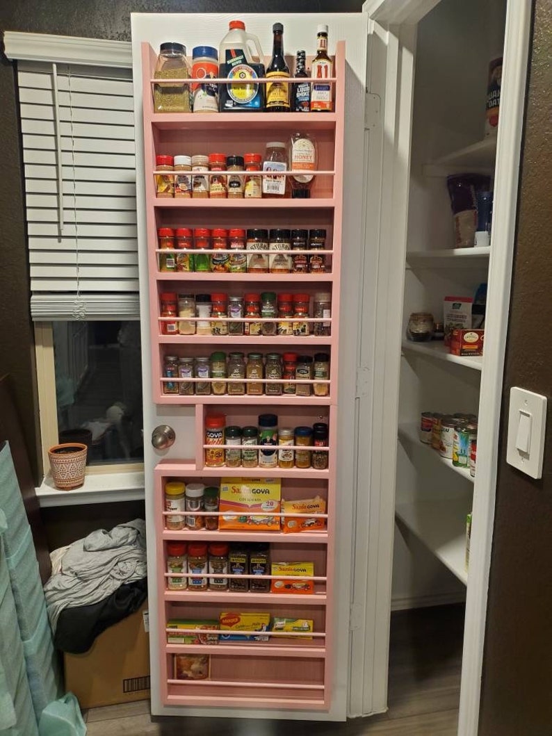 Full Pantry Door Spice Rack image 2