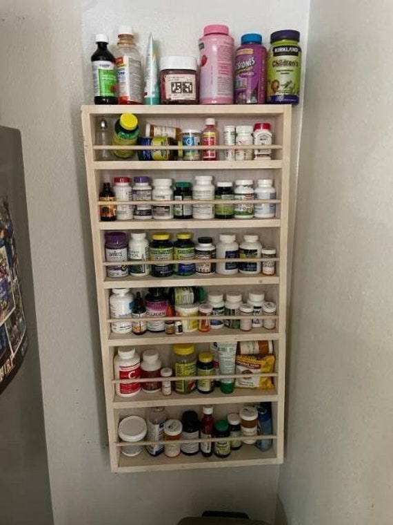 Medicine Bottle Rack 