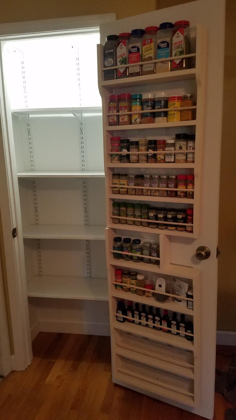 Full Pantry Door Spice Rack image 7