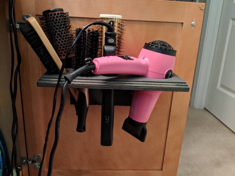 Hairbrush Holder Hairbrush Organizer Etsy