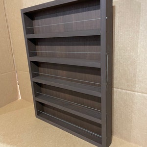 Espresso Dark Walnut Essential Oil Rack Bild 4