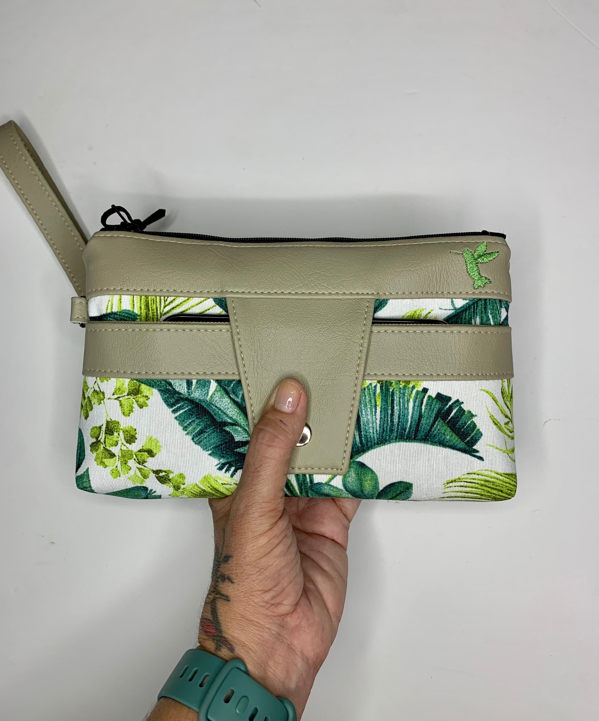 Ludlow Double Zip Wristlet or Belt Bag – with video tutorial