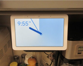 google home hub kitchen mount