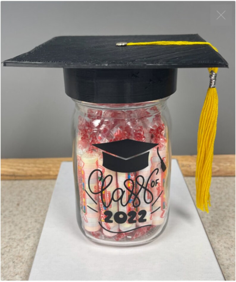Graduation Cap Mason Jar Lid Etsy
