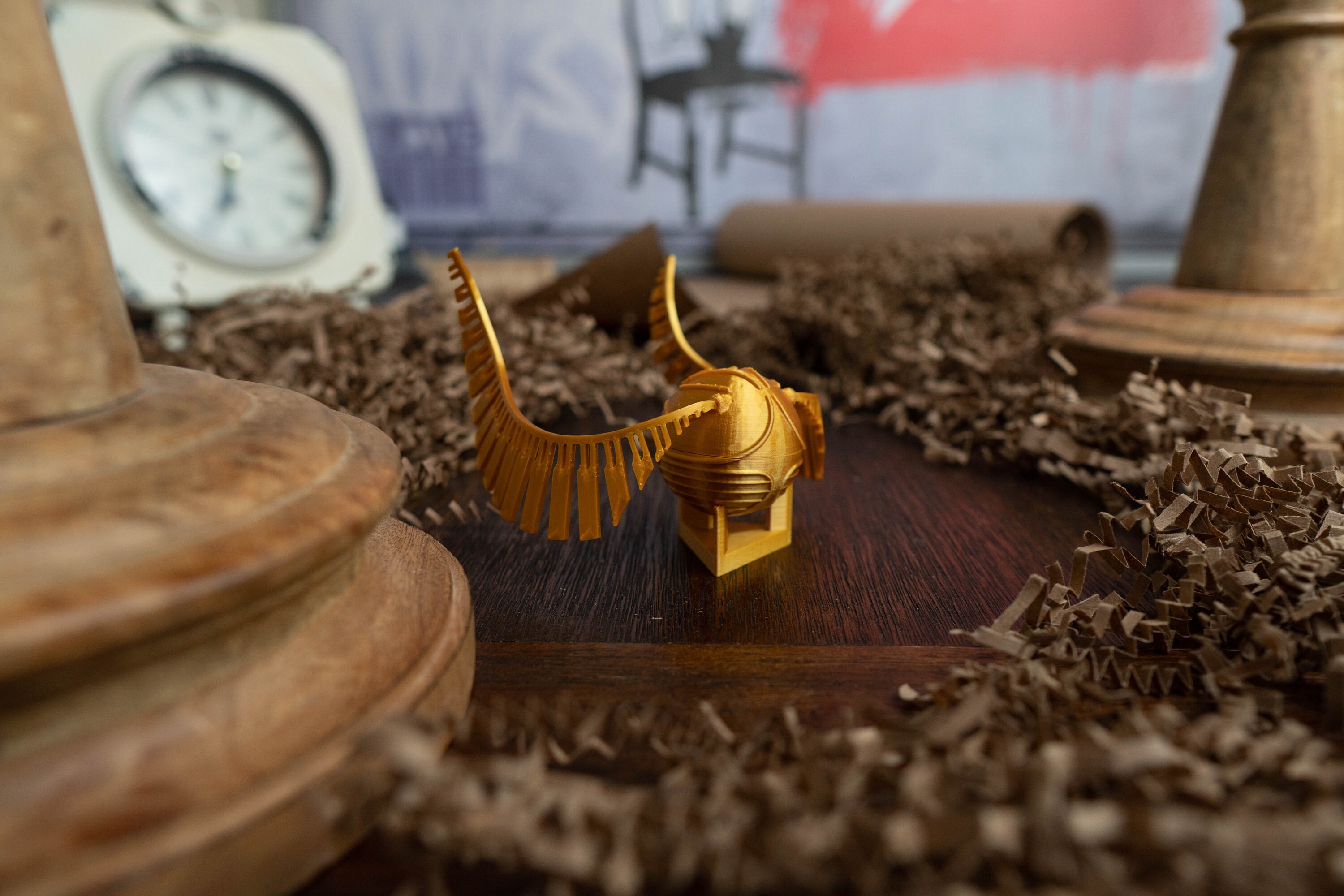 Harry Potter's Golden Snitch 3d print | Etsy